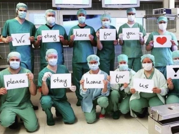 Stay Home Save Lives